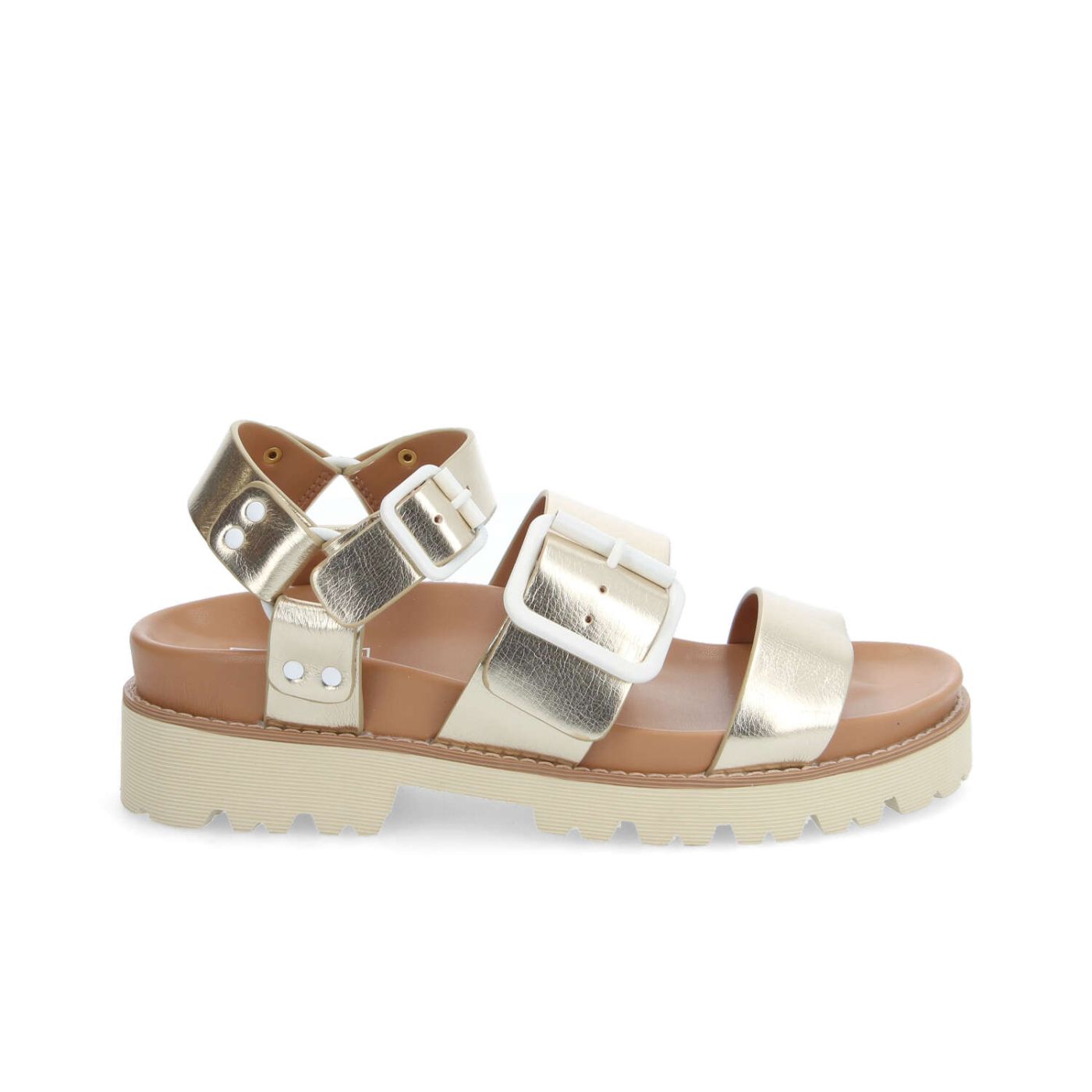 JUNE ANKLE W - METAL - GOLD